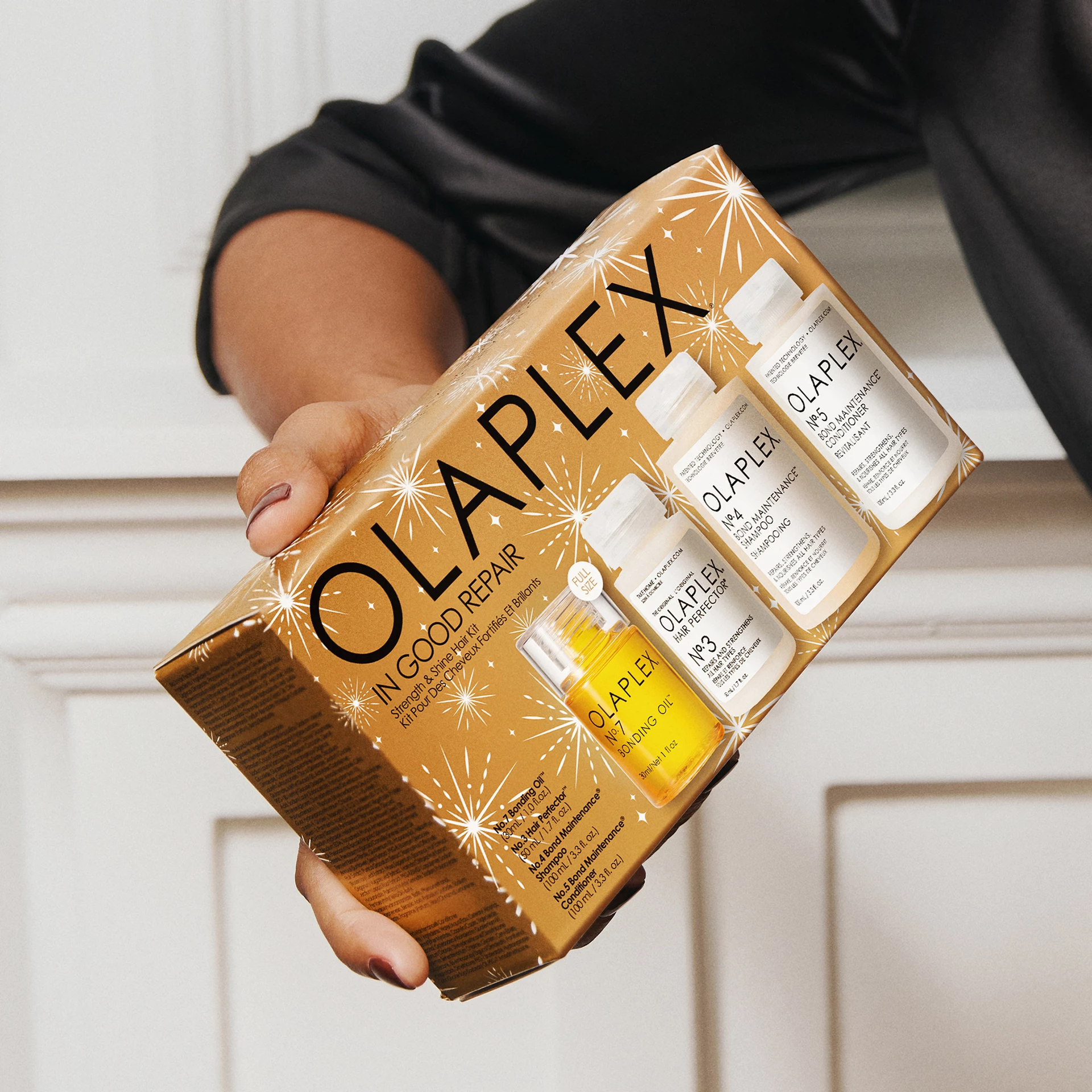 Dárková sada pro sílu a lesk v dobrém stavu - Olaplex