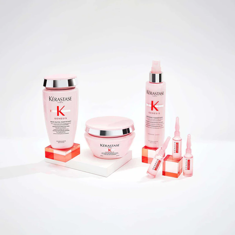 Kérastase Genesis Bain Hydra-Fortifiant versterkende shampoo voor zwak, uitvallend haar.