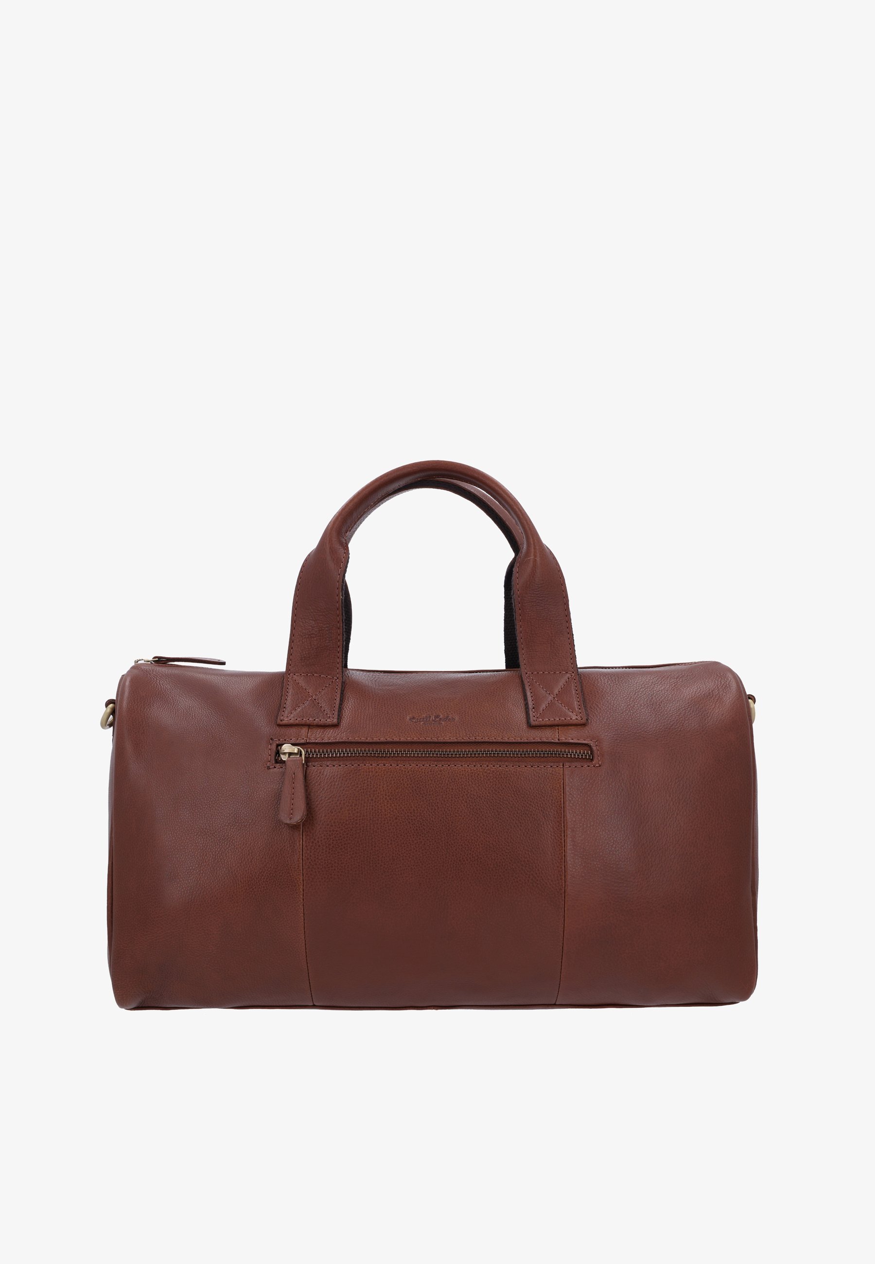 Gusti Leather HALL - Weekendtas - roodbruin