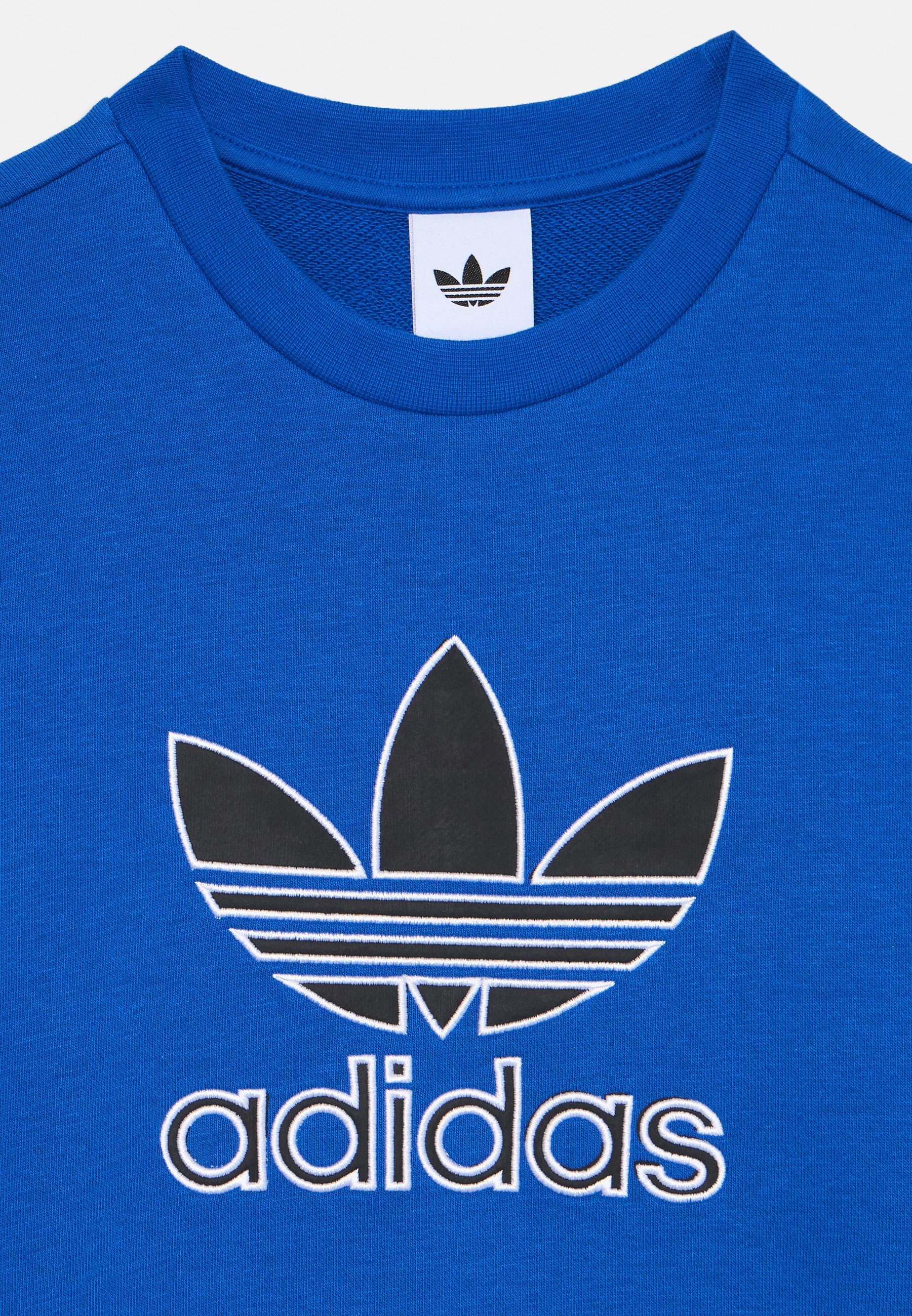 adidas Originals TREFOIL CREW UNISEX - Sweatshirt - blau/schwarz