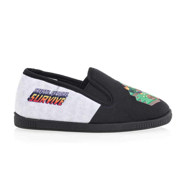 Pantuflas negras para niño