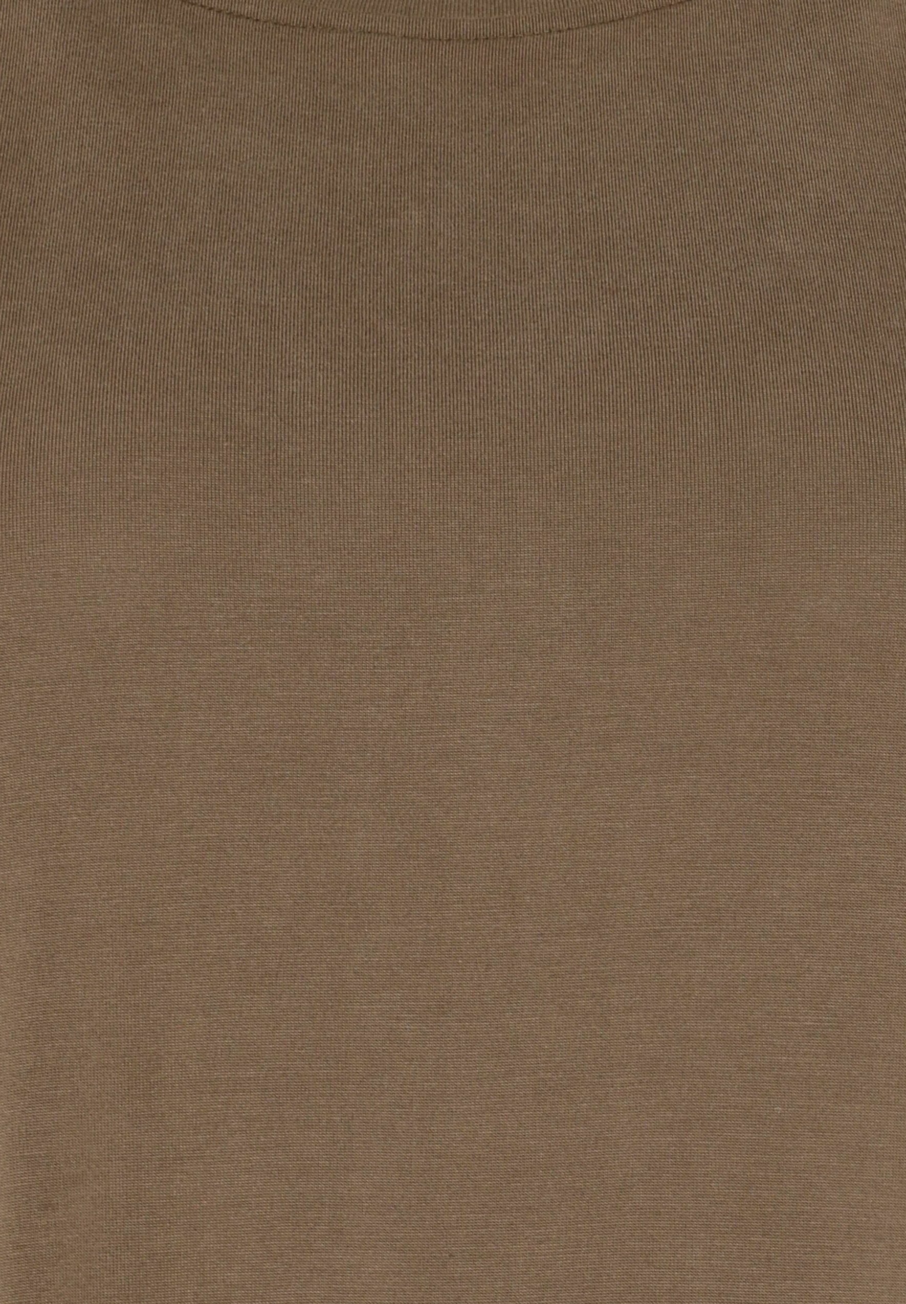 Minimale basis T-shirt - shiitake
