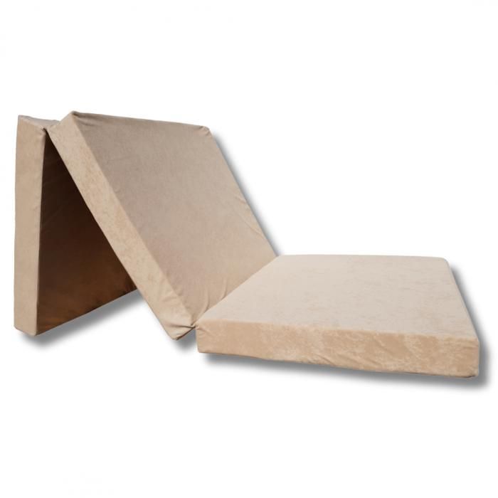 Matelas 195x65x8 cm lit futon pliable pliant - NATALIA SPZOO - Mousse polyuréthane - 1 personne