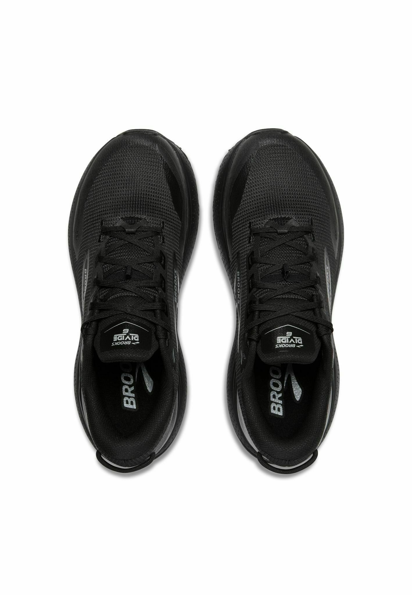 Brooks DIVIDE 6 - Scarpe da trail running - nero nero ebano