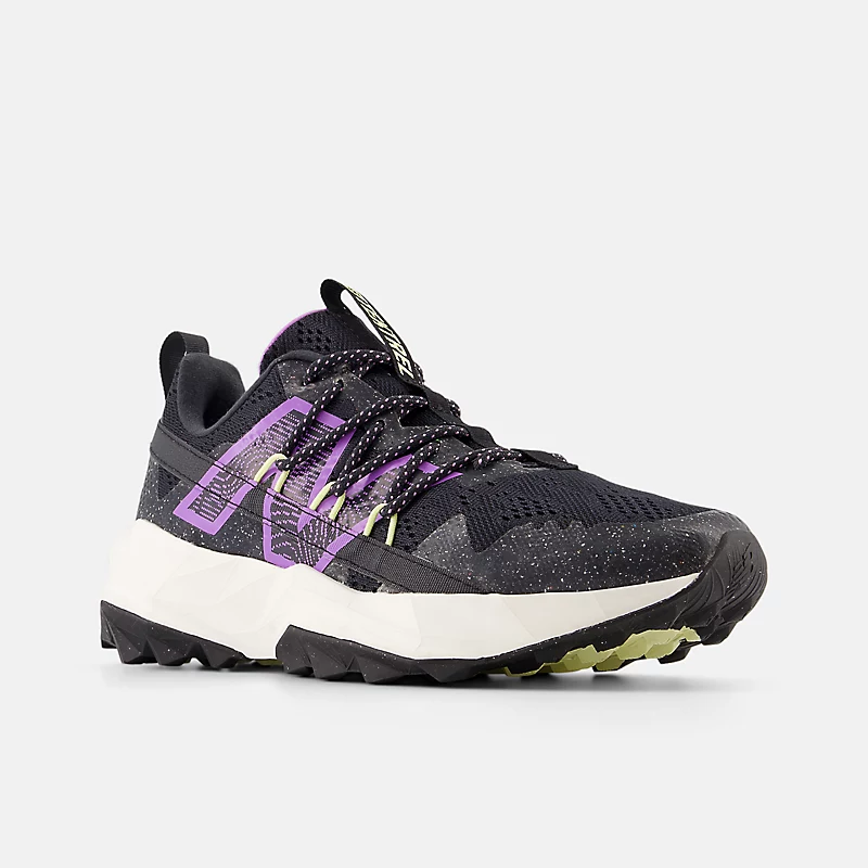 Tektrel Damen - Schwarz mit violettem Schimmer und Meersalz
