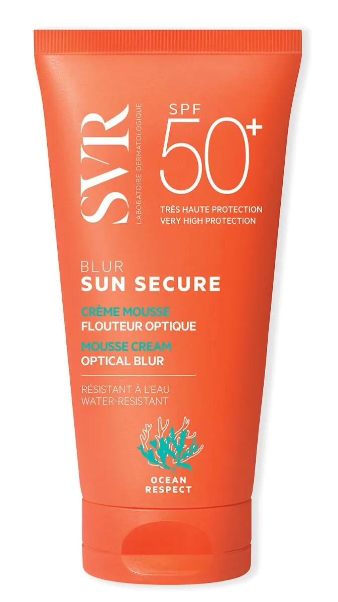 SVR Sun Secure Blur Brzoskwiniowy Mus SPF50+