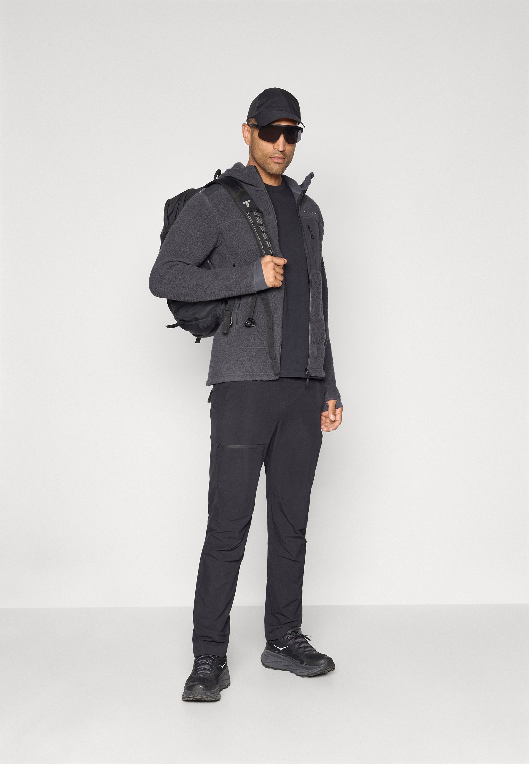 Norrøna TROLLVEGGEN ZIP HOOD - Fleecejack - fantoom