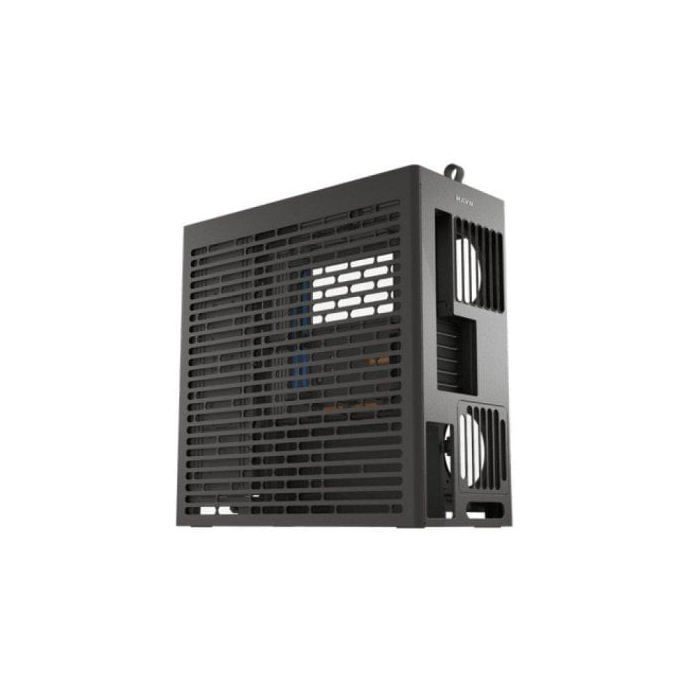Mid-Tower Case - AEROCOOL - HAVN HS420 VGPU - Black - Tempered Glass - Optimized Cable Management