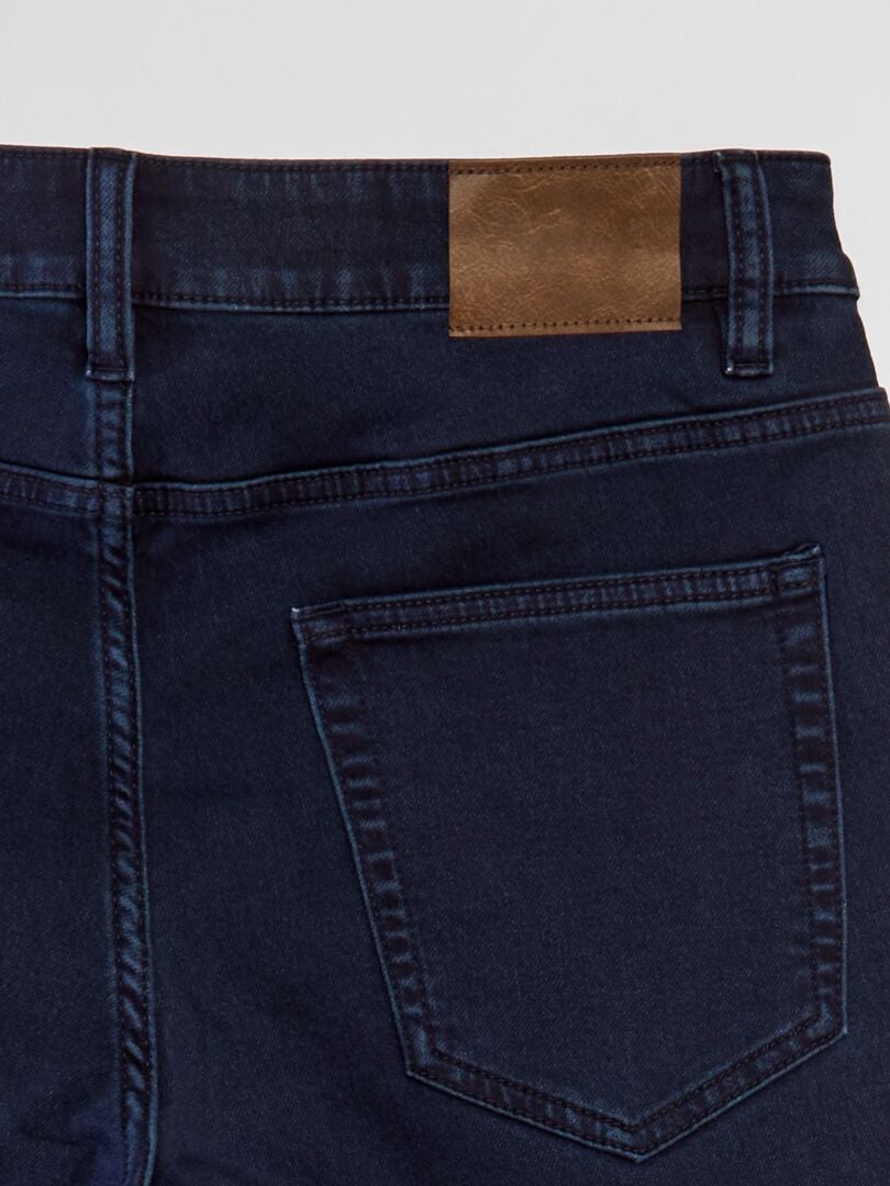 Pantalones vaqueros ajustados elásticos - Talla L32 - Azul