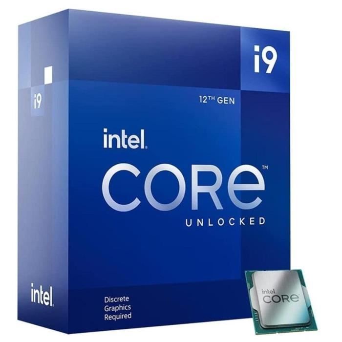Processor - INTEL Core i9-12900KF - 16 kernen (8P+8E) - Socket LGA1700 - Chipset uit de 600-serie - TDP 125W (BX8071512900KF)