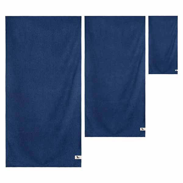 Dock & Bay Kleines, schnelltrocknendes Badetuch – Marineblau
