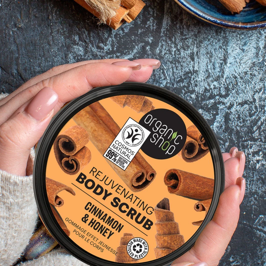 Organic Shop Gommage Corps Gourmand Miel Cannelle