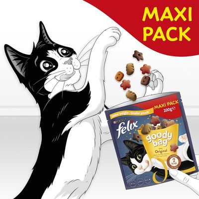 Felix Goody Bag Kattgodis Maxi Pack 200g