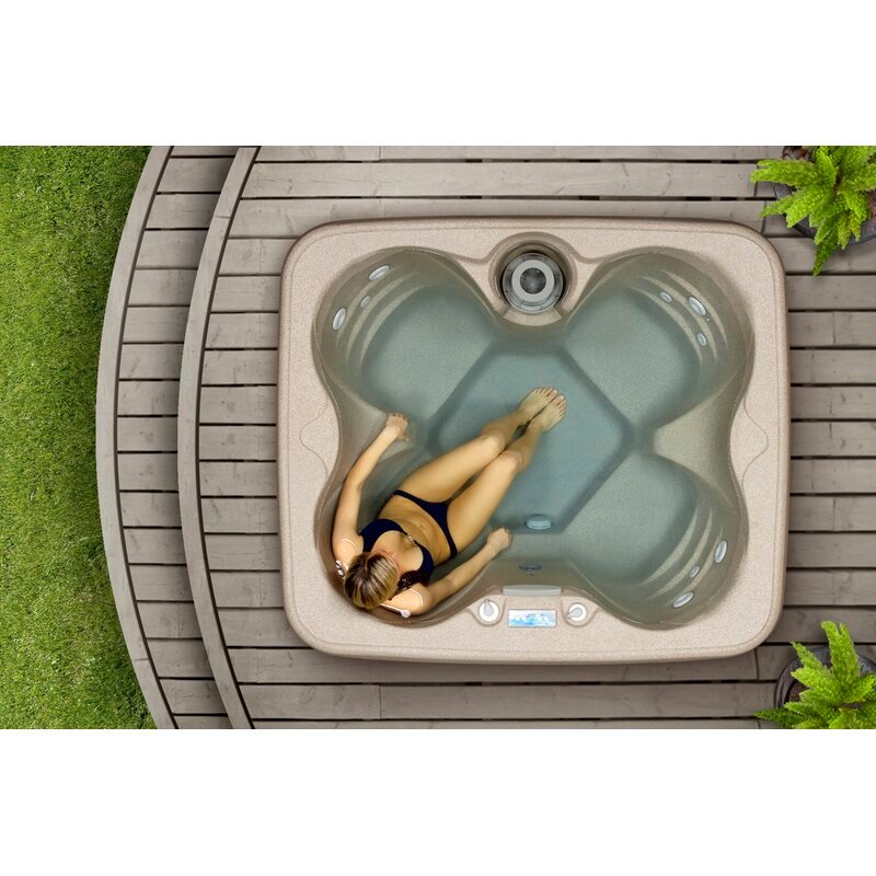 Lifesmart Spas LS100 4-osobowa, prostokątna wanna z hydromasażem typu plug and play z dyszami 13