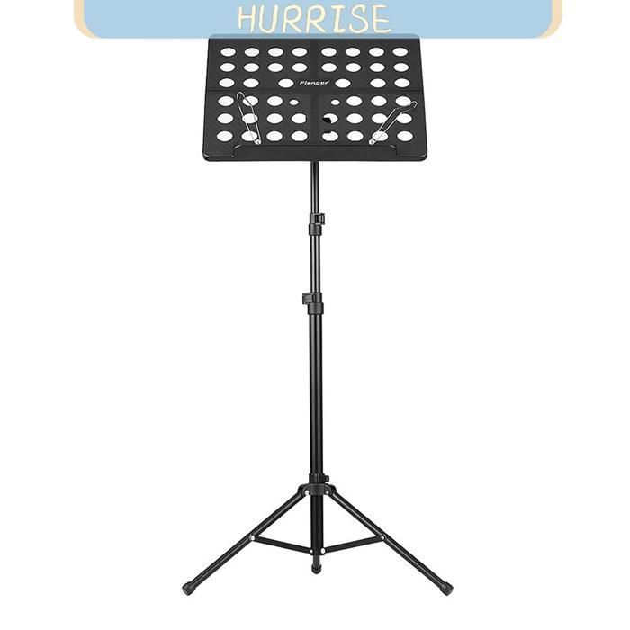 Tbest Notenständer, Stativ für Musiker, Tasteninstrumente, Schwarz