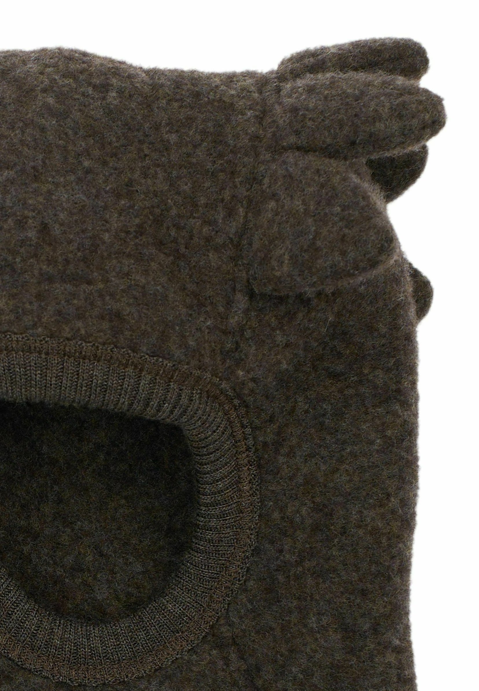 mikk-line FULLFACE CROCO - Foulard - marron foncé chiné