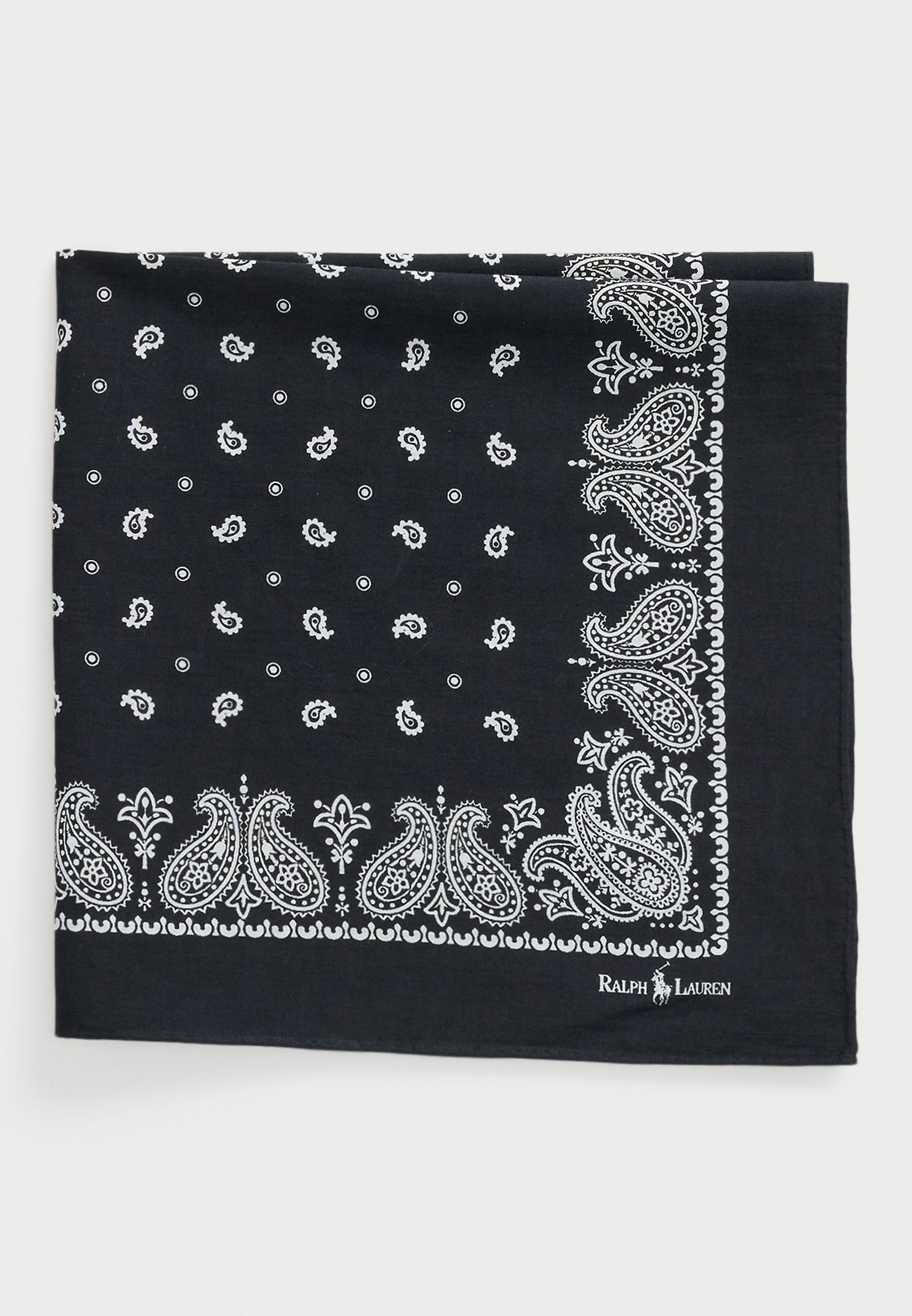 Écharpe carrée Polo Ralph Lauren ICON Bandana - Foulard - noir