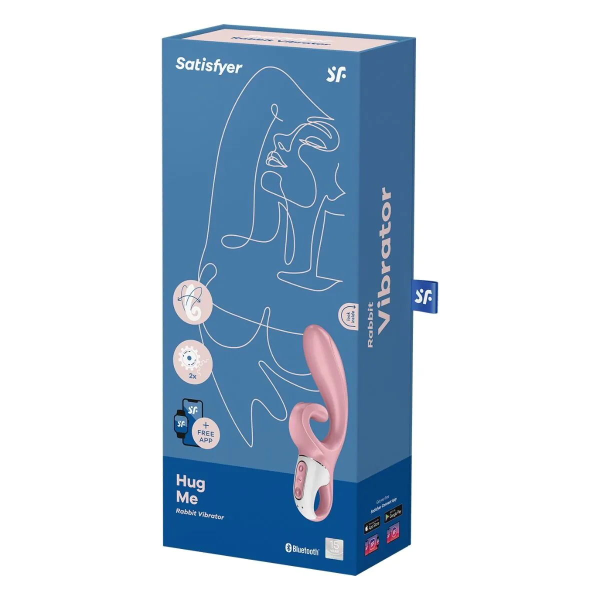 Satisfyer Hug Me Pink Masażer intymny