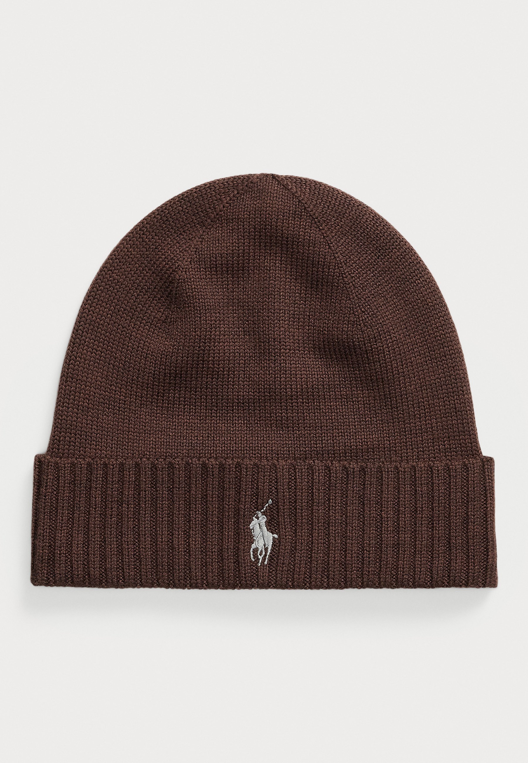 Polo Ralph Lauren unisex muts voor koud weer - verbrande bruine melange