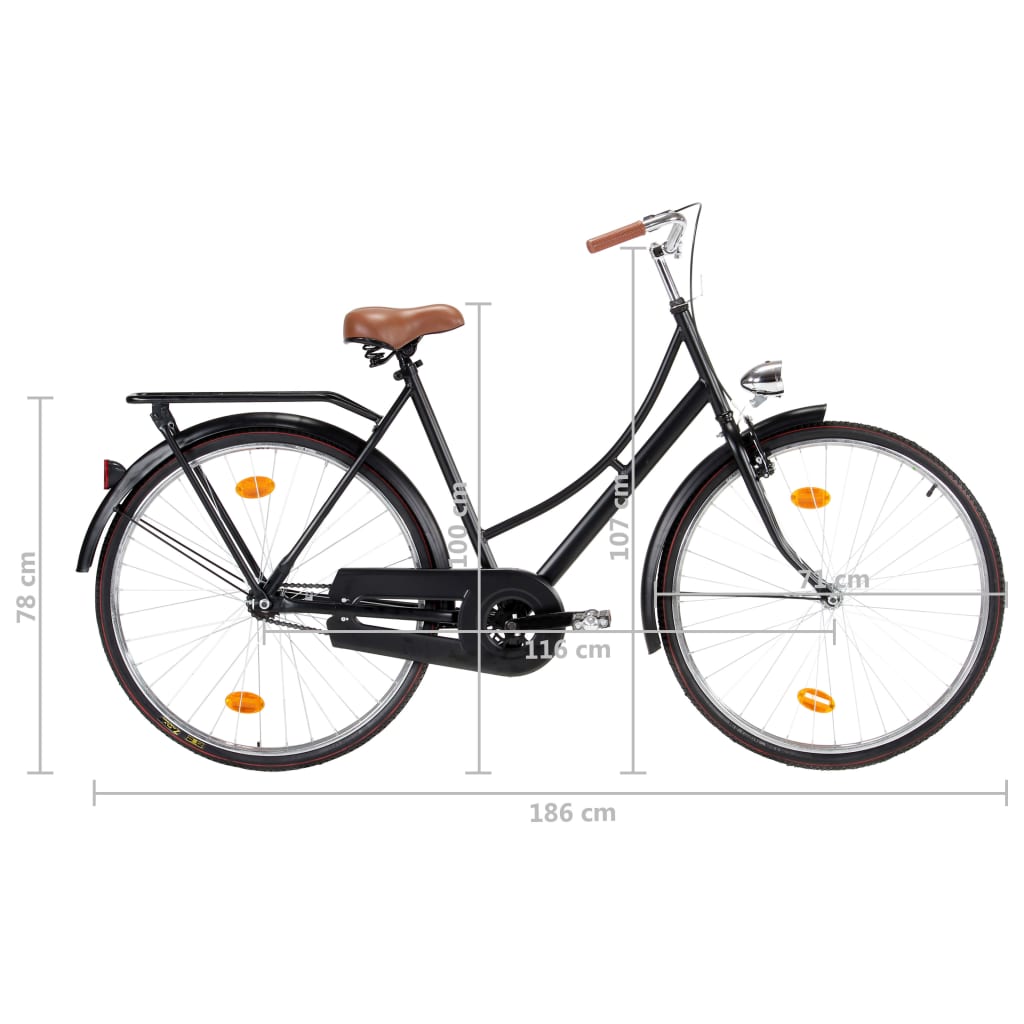 Holland Bicicleta Holandesa  Vidaxl