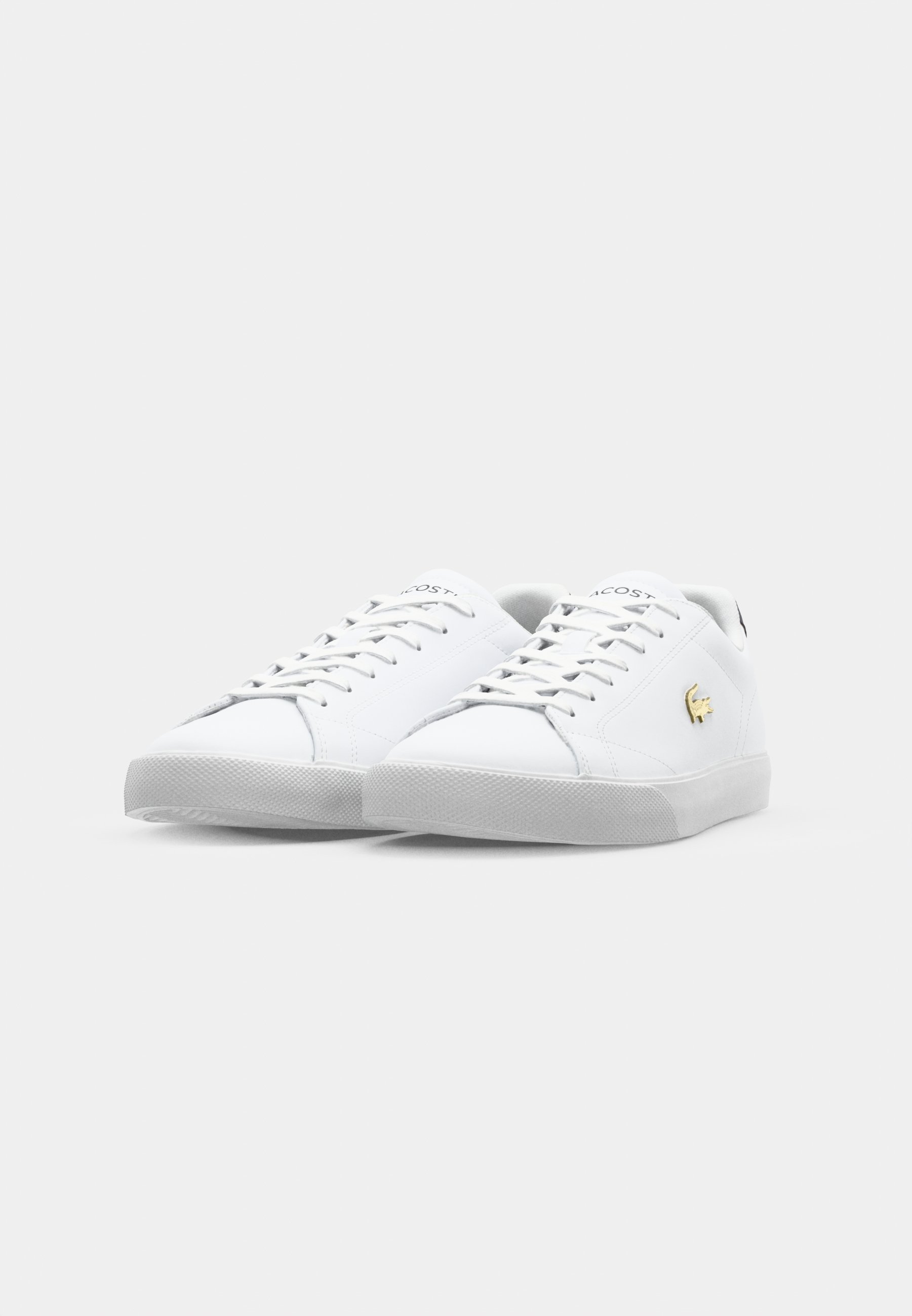 Lacoste LEROND SET 225 - Sneakers - wit/marineblauw