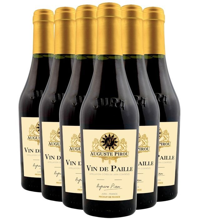 Auguste Pirou Côtes du Jura Vin de Paille 2014 - Vin Blanc du Jura (6x37.5cl)