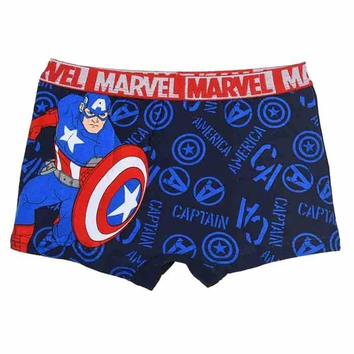 Lot de 4 Boxers Garçon coton Avengers MARVEL 