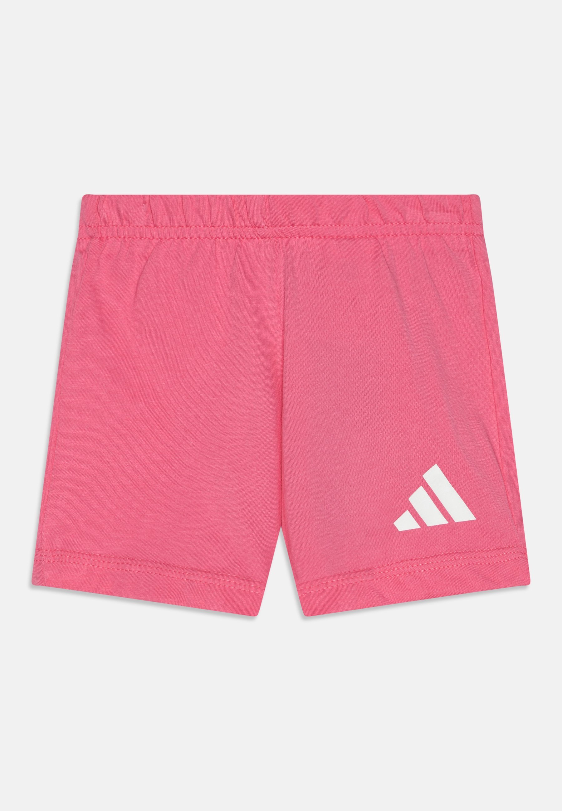 adidas Performance ESSENTIALS UNISEX BABYSET - Sportshorts - transparant roze/wit