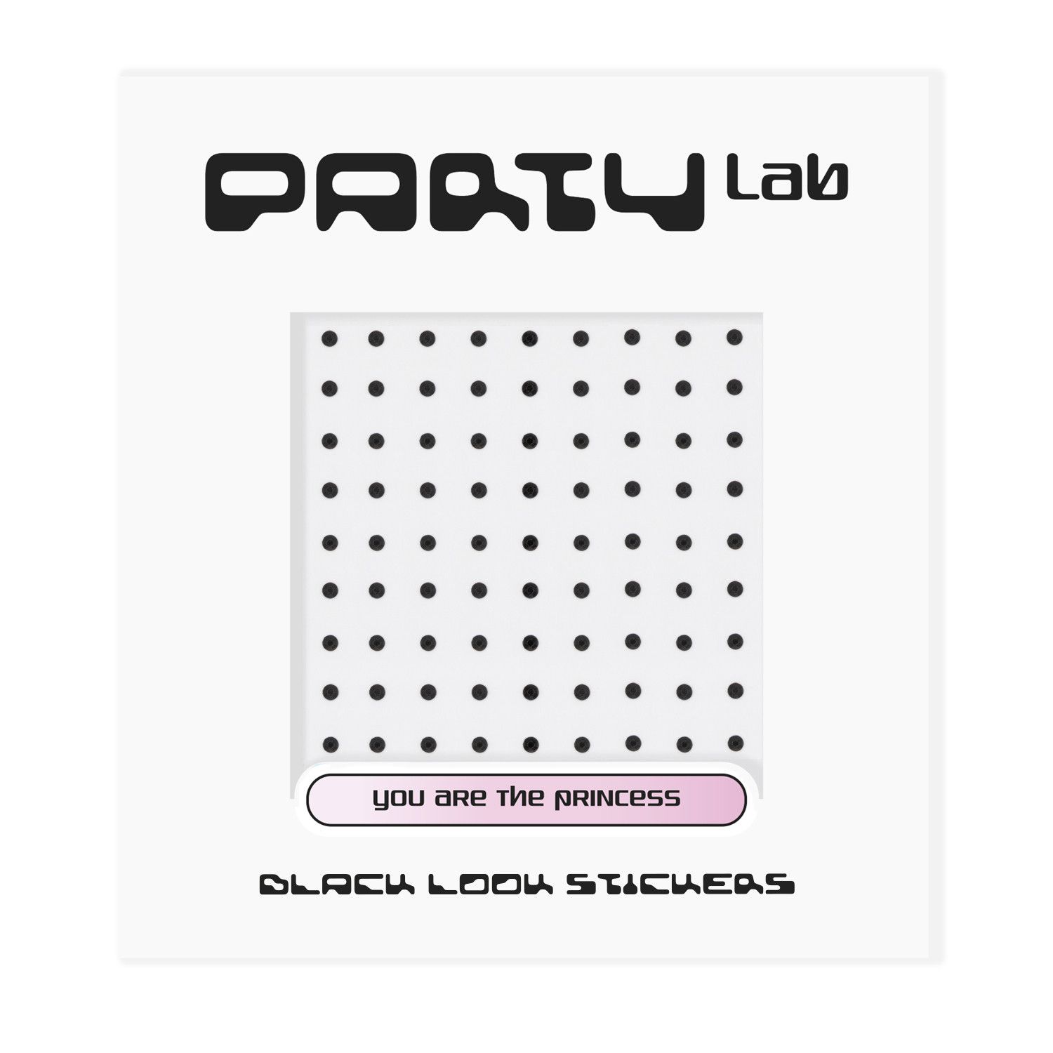 „Party Lab Black Looks“ lipdukai Makiažas specialiesiems efektams ir personažų charakteriams