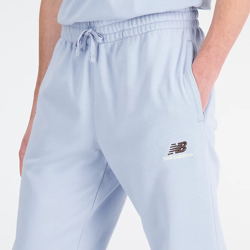 Unisex joggingbroek van French Terry Uni-ssentials – Licht Arctisch Grijs