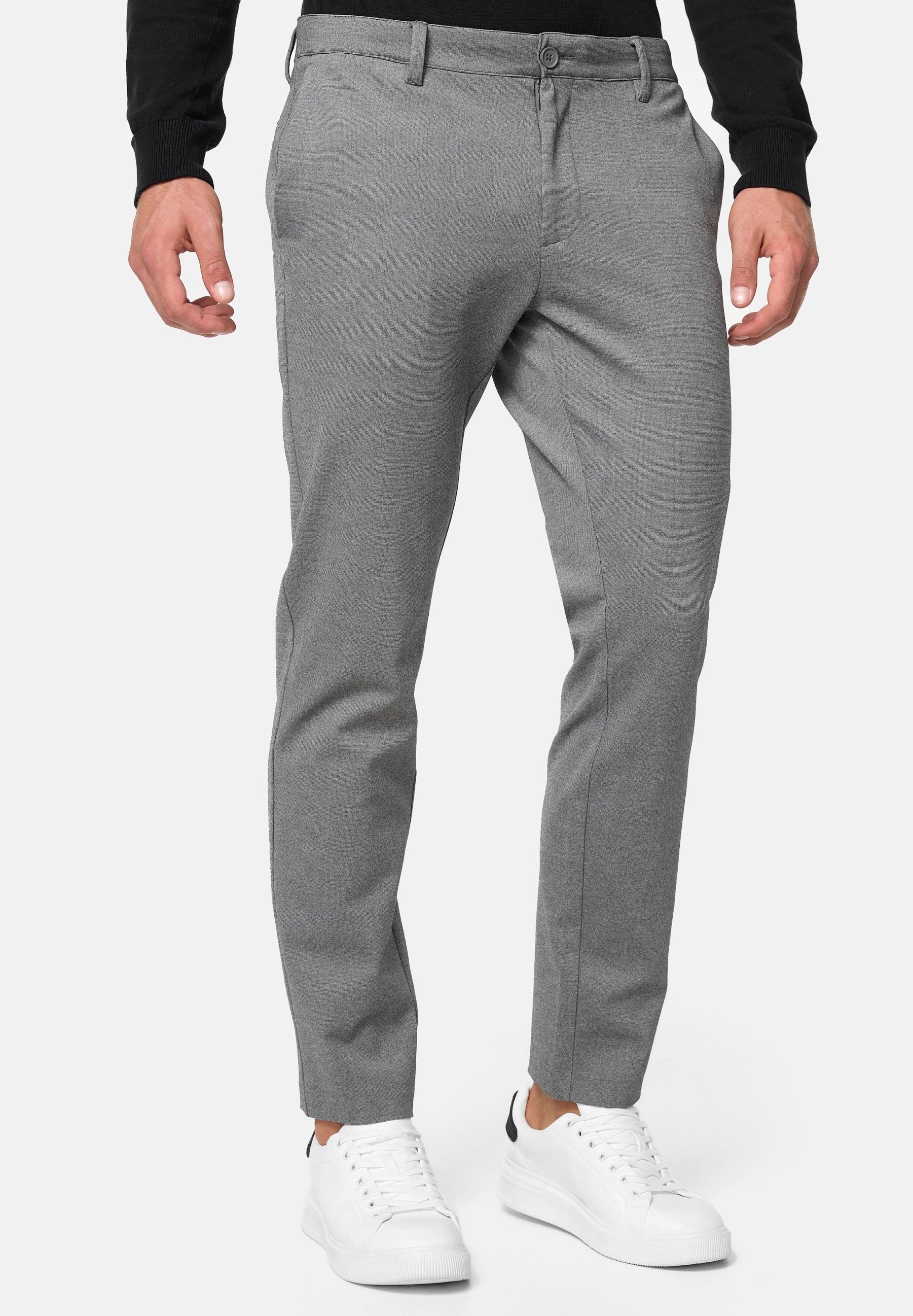 INDICODE JEANS Chinos gris