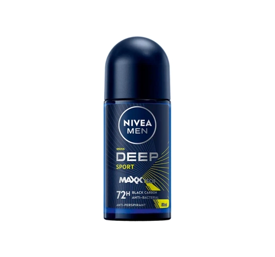 NIVEA MEN Deep Sport antyperspirant roll-on dla mężczyzn 50 ml