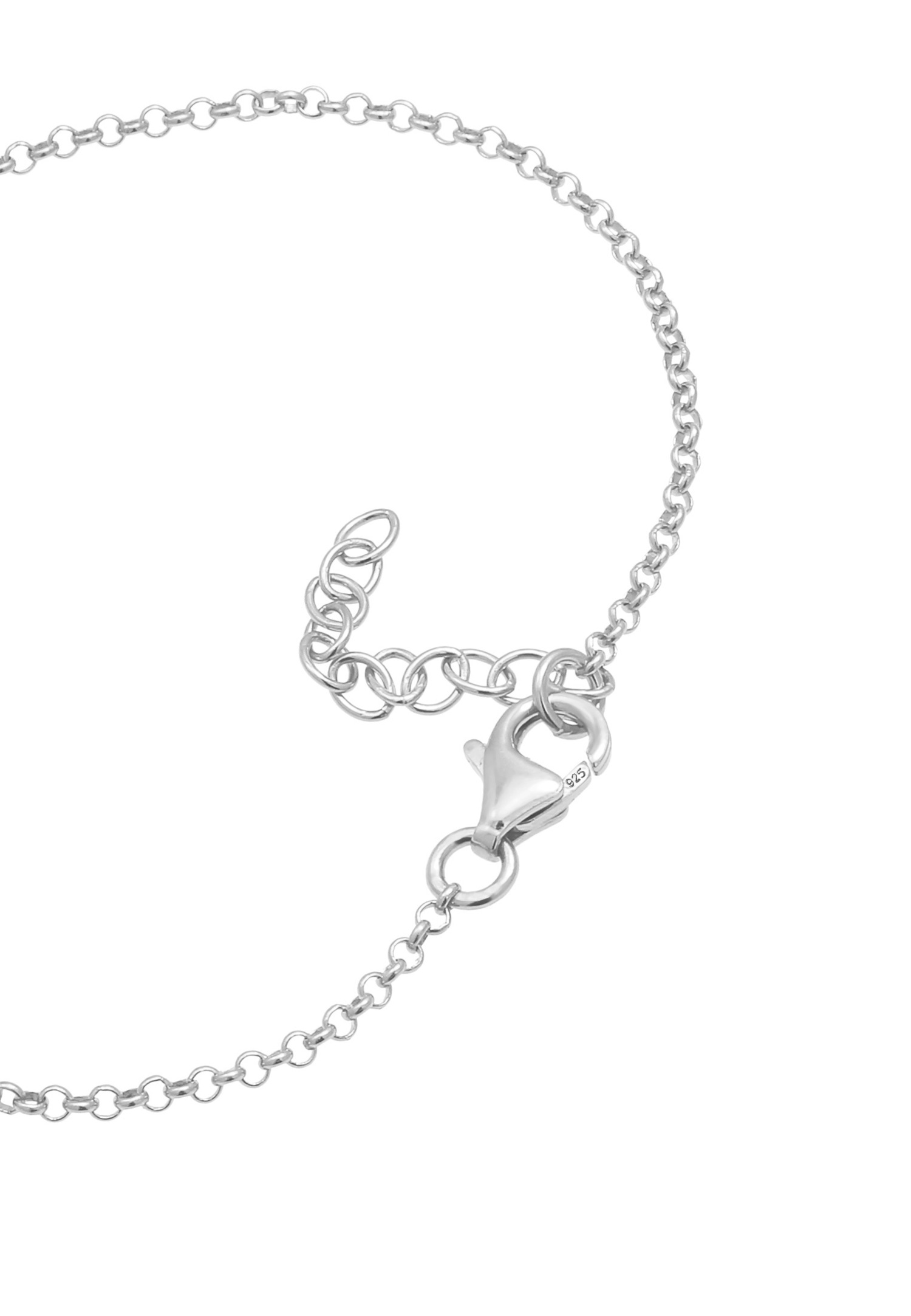 Elli Femmes Hamsa main Fatima Spiritual avec cristaux en argent sterling 925