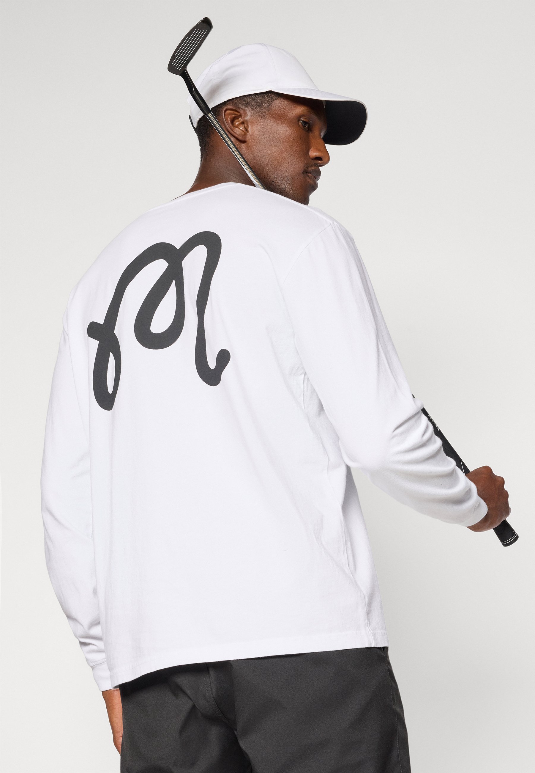 T-shirt Malbon GORSE COOPER - Haut à manches longues - blanc