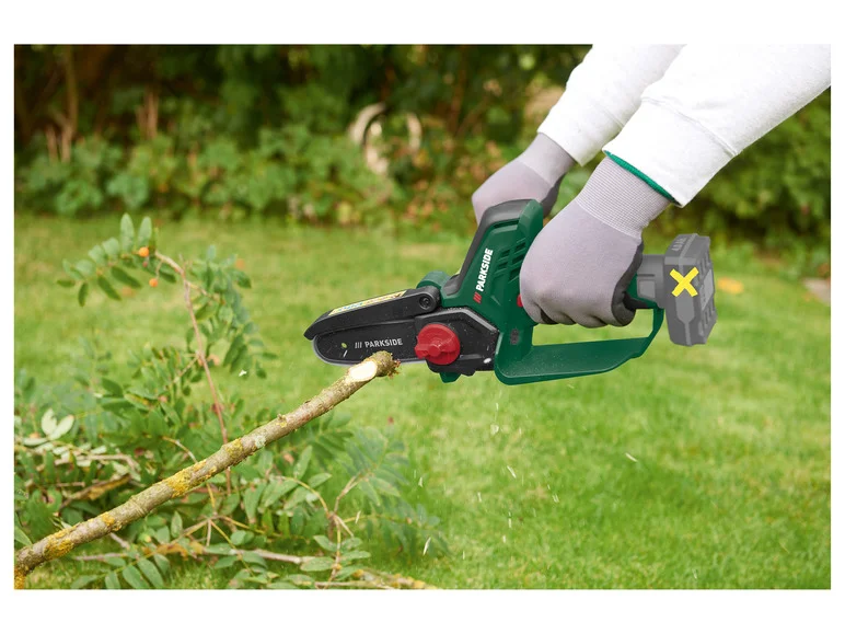Mini ferăstrău cu lanț pentru lemn fără fir PARKSIDE® PGHSA 12 C3, 12V
