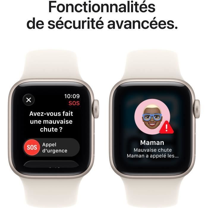 Apple Watch SE 3 GPS - 40mm - Starlight Aluminum Case - Starlight Sport Band - S/M
