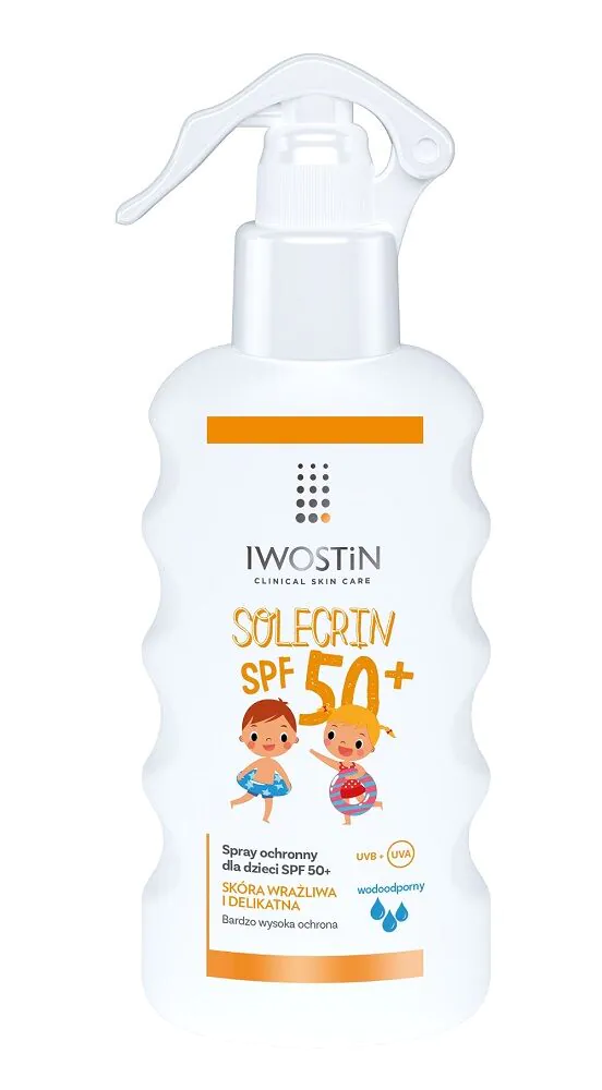 Iwostin Solecrin Spray ochronny dla dzieci SPF 50+