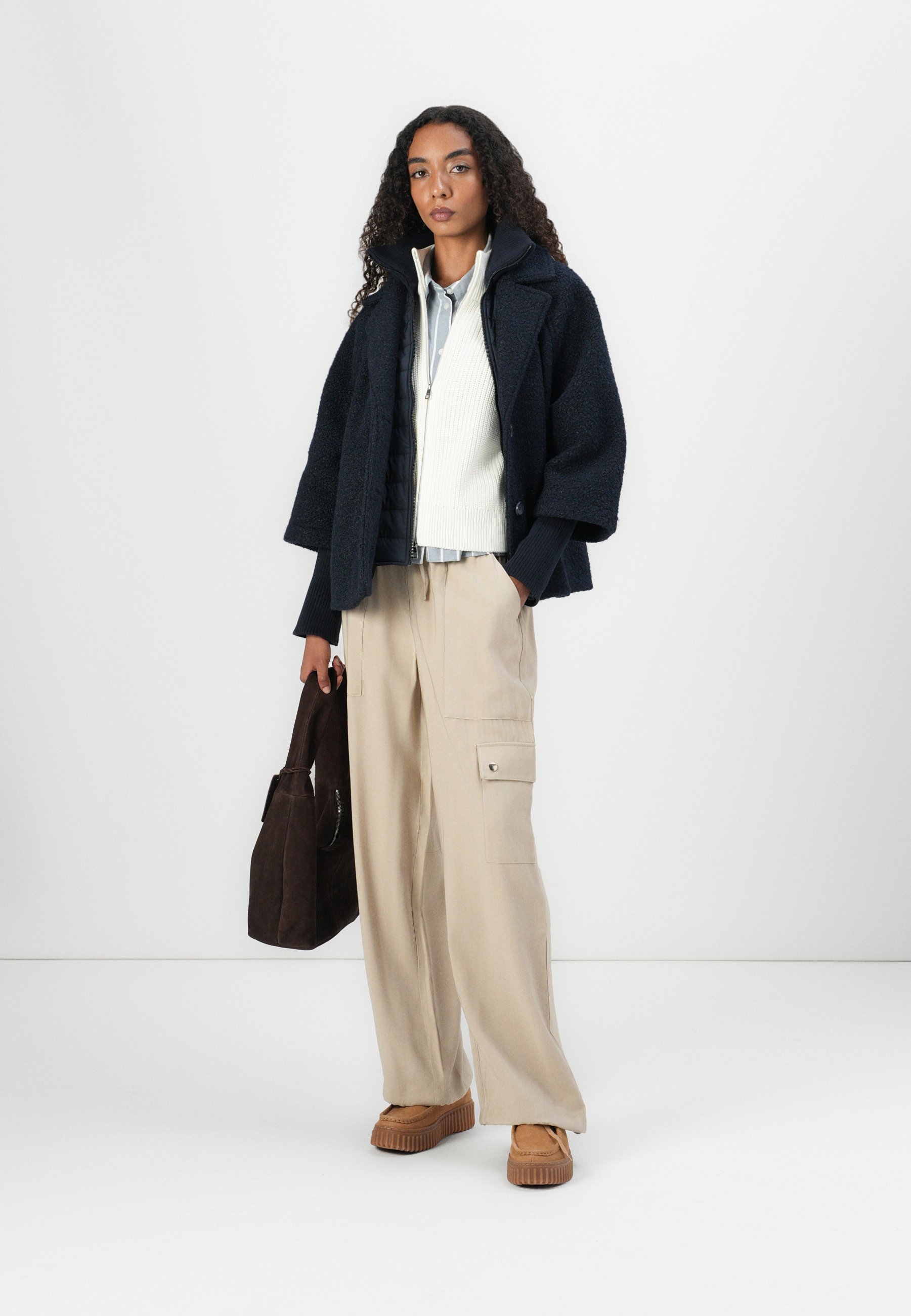 GIACCA TOM TAILOR - Giacca leggera - blu capitano cielo
