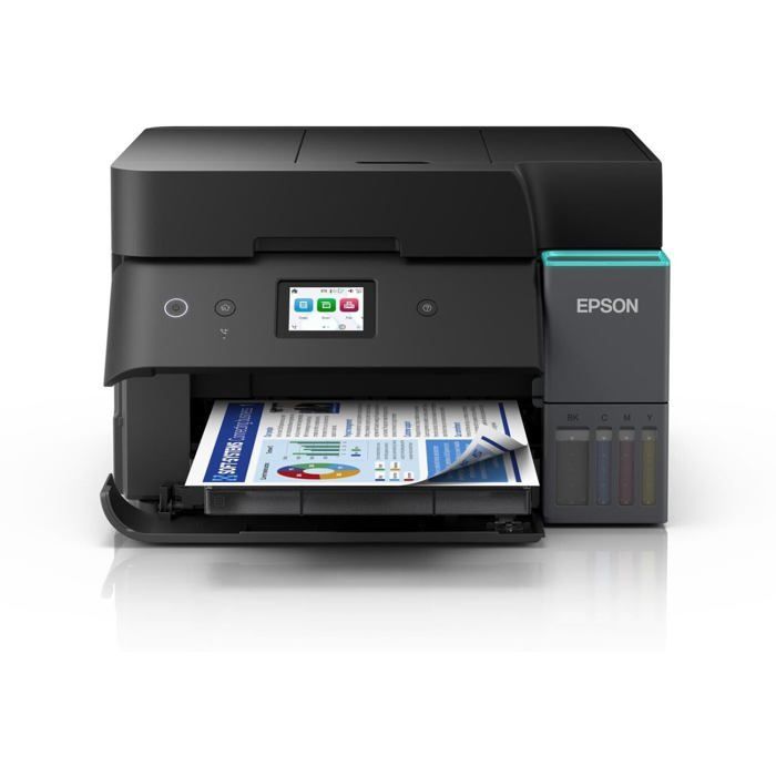 Imprimante - Epson - ET-4950 - Wi-Fi - Écran tactile - Multifonction A4