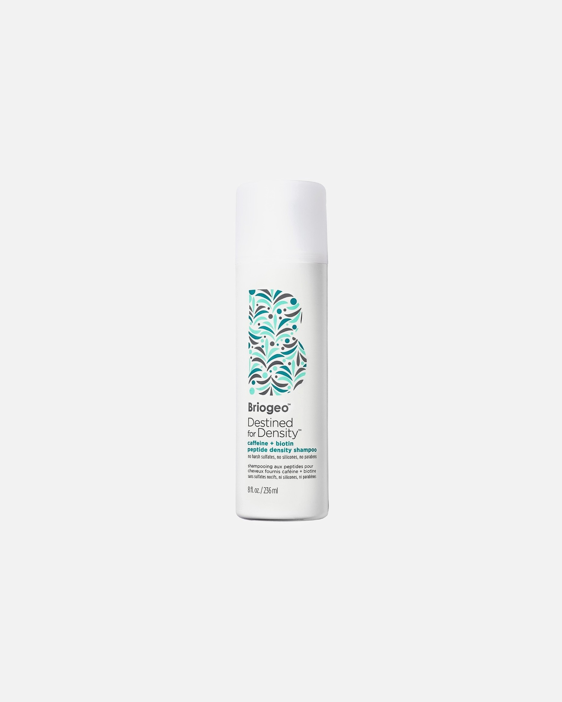Briogeo Destined For Density™ matu šampūns ar kofeīnu un biotīna peptīdiem – 236 ml