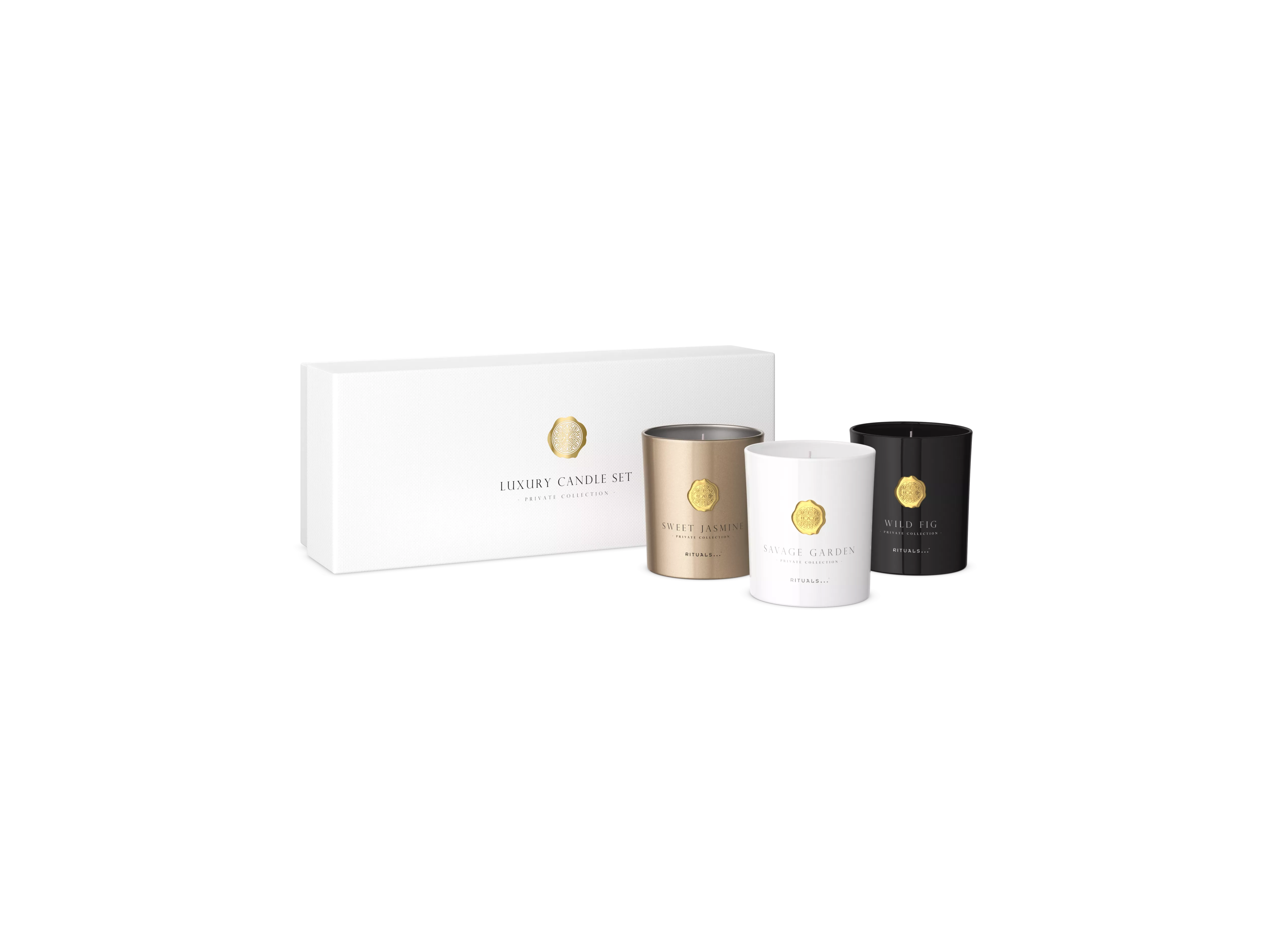 Juego de velas de colección privada M