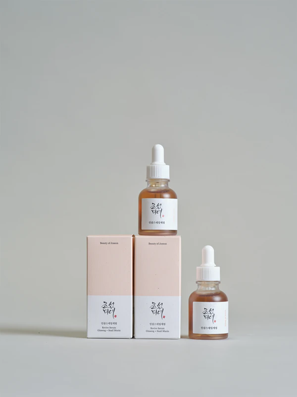 Sérum Regenerador Intensivo Beauty of Joseon Revive com Ginseng e Mucina de Caracol