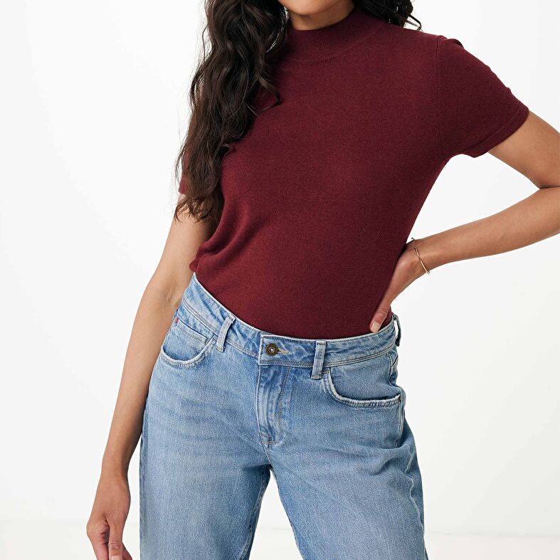 Top Femme Rouge