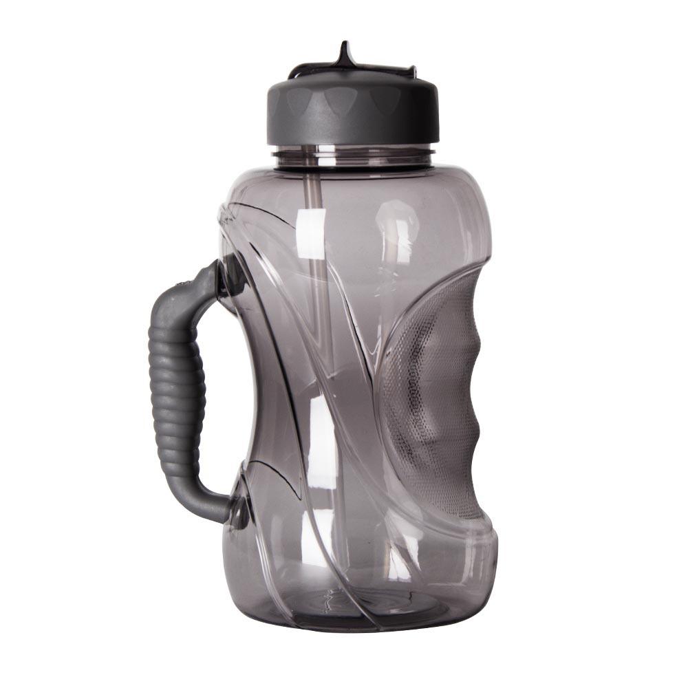 1,5-Liter-Trinkflasche mit großem Fassungsvermögen und Strohhalm – ideal für Camping, Picknick, Fahrrad, Fitnessstudio und Sport.
