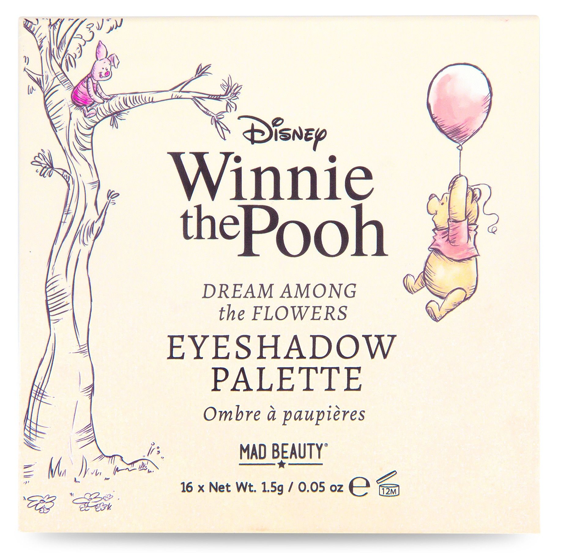 Paleta sjenila za oči Winnie the Pooh Palete sjenila za oči i šminka