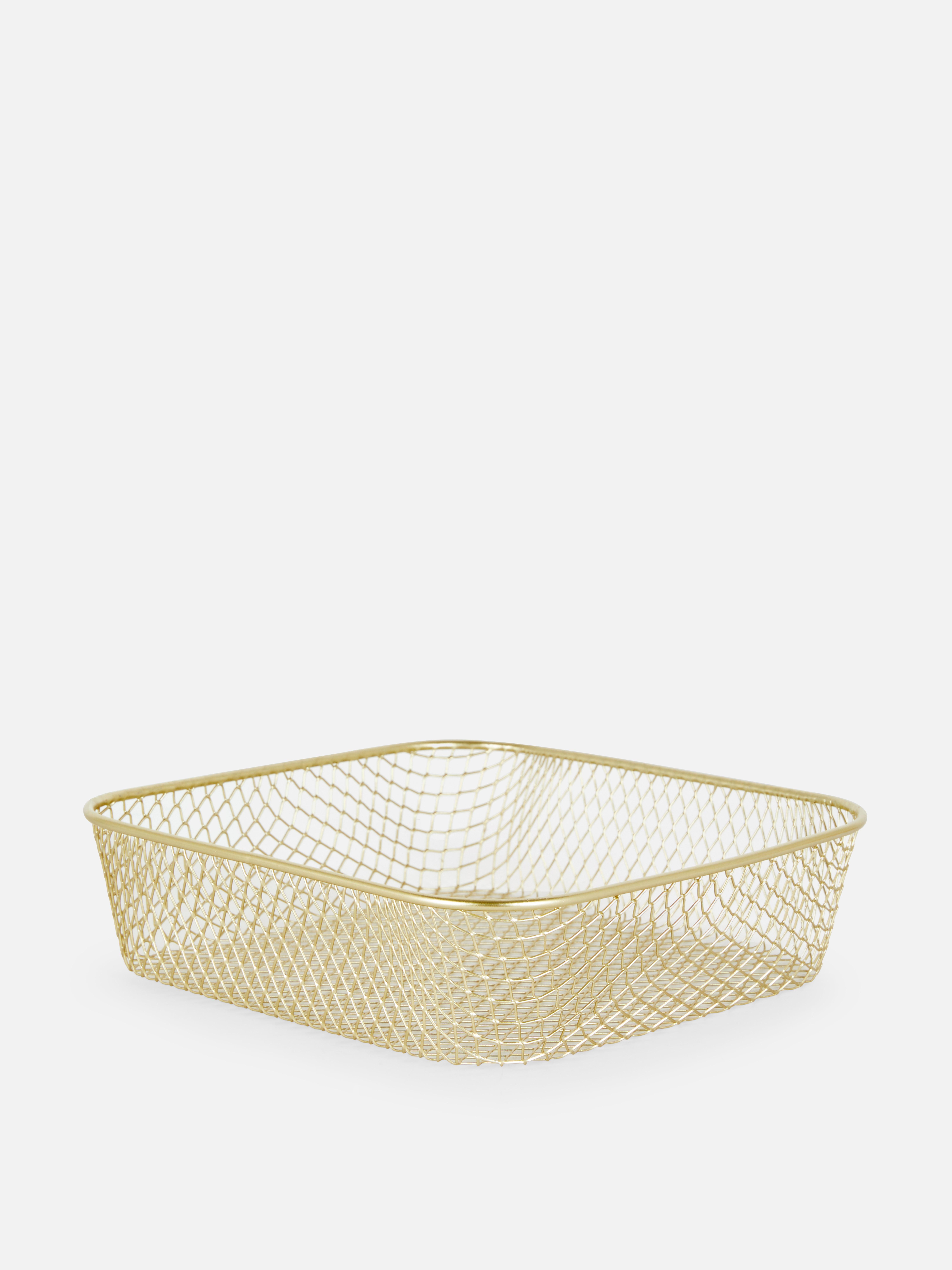 Coș mic de sârmă Acest coș de sârmă este accesoriul perfect pentru interiorul dumneavoastră