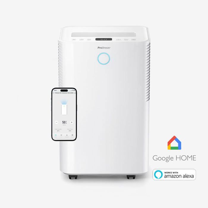 Deumidificatore - OmniDry - 20L - Silenzioso - Risparmio energetico - Filtro dell'acqua lavabile