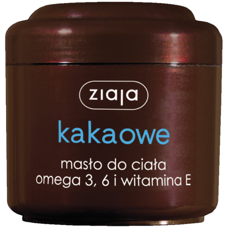 Ziaja puter za tijelo s omega 3, 6 masnim kiselinama i vitaminom E 200 ml kakao maslac