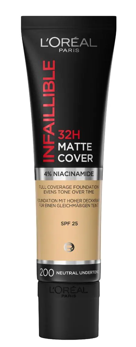 L'Oréal Paris Infaillible 24H Matt Cover Podkład 200 Golden Sand