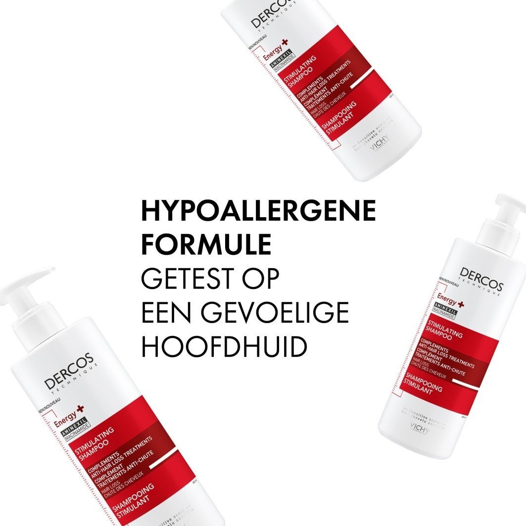 Vichy Dercos Technique Energy+ Stimuliering šampūnas, 200 ml